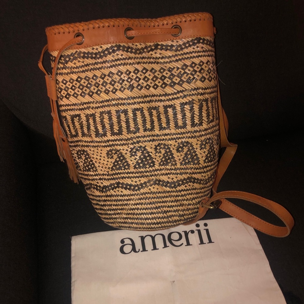 Amerii handwoven backpack, never been used!